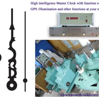 Clocks Tower and Movement Mechanism, moving with stepper motor bigger drive force driven by master controller