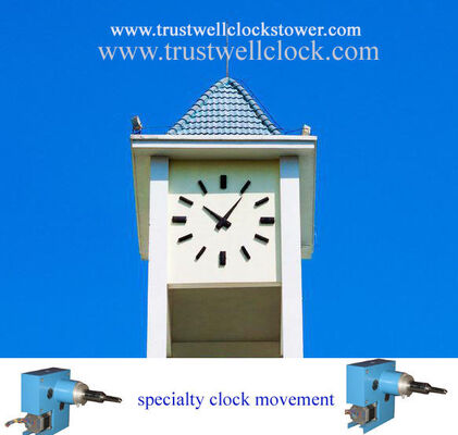 Movement Mechanism for Outdoor Building Clocks 8m 10m 12m diameters, weather water rain  proof