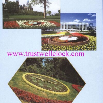 fine quality garden clocks, movement mechanism motor for garden clocks with minute hour or second hand, master clocks controller