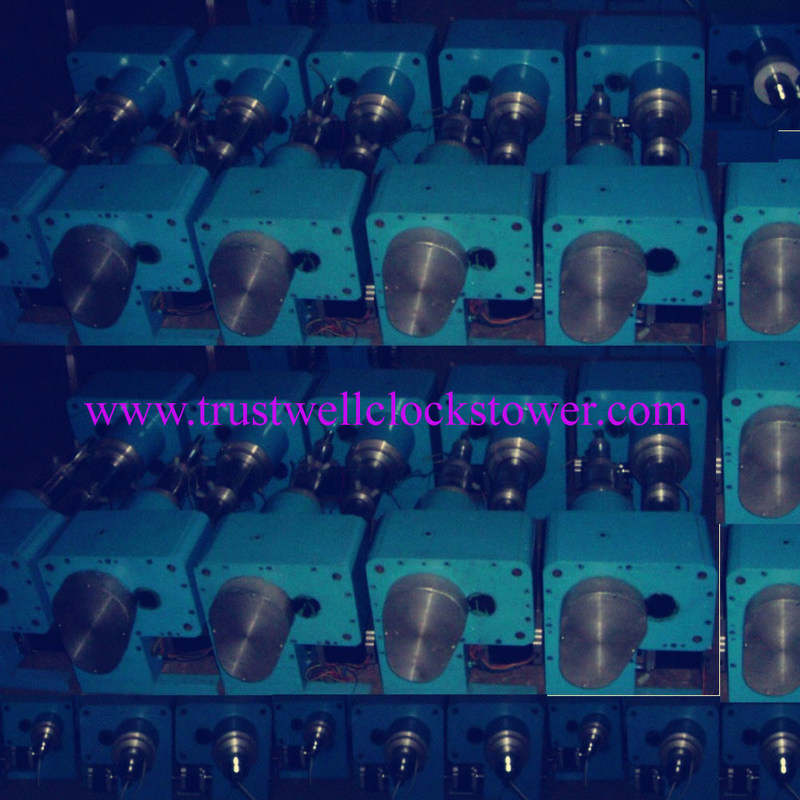 huge movement motor mechanism with brass drive gears for outdoor clocks water proof