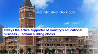 three 3 sides clocks tower with unique strong torque movement big ben strike chime sound
