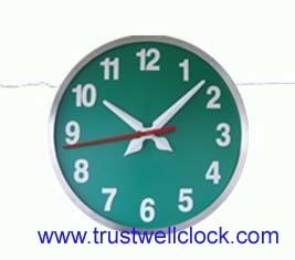 movement for clocks with minute hour second hand support night illumination lights on clock hands