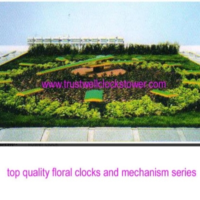 good quality tower clock & floral clock with strong movement Low Consumption Accurate Timing Long-Lasting usage life
