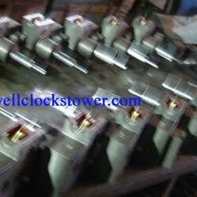 Movement mechaism for outdoor tower building clocks, suitable for public large clocks, school clocks, office clocks