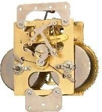 31 day key wind mechanical movement and accessories for wall and floor clocks