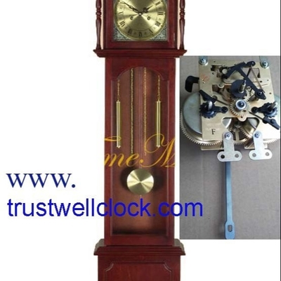 31 day movement for wall clocks and floor clocks, 7 day cable driven movement for grandfather clocks
