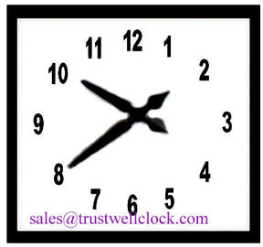 analog clocks 1m 1.2m 1.5m 1.8m 39inch 59inch 42inch 3feet 4feet, slave wall clock, (YANTAI)TRUSTWELL CO LTD