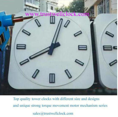 Tower Clocks and movement motor 3m 3.5m 5m clock diameter with two or three hands