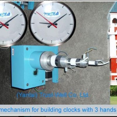 Public double side city street clocks and movement motor, water proof, maintenance free