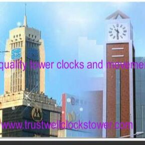 Clocks Tower and Movement mechanism motor, with night illumination function,sound chime & GPS Synchronization