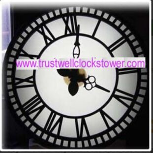 Clocks Tower and Movement mechanism motor, with night illumination function,sound chime & GPS Synchronization