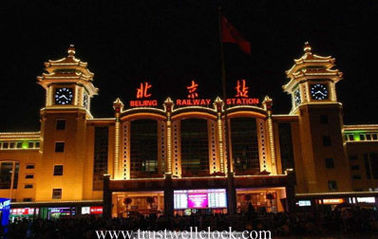 mechanism for railway clock,movement for bus stop clocks,metro clocks movement-GOOD CLOCK (YANTAI)TRUST-WELL CO Ltd