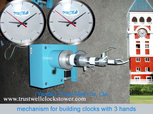 Big Clocks and Movement mechanism 60cm 100cm 2m 2.5m diameter with two hands or three clock hands