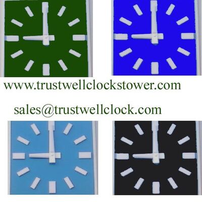 movement mechanism for outdoor clocks, moving with stepper motor, free maintenance, weather proof