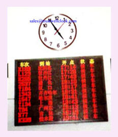 railway station clocks busstop clocks platform clock movement for railway clocks, -GOOD CLOCK (YANTAI)TRUST-WELL CO LTD