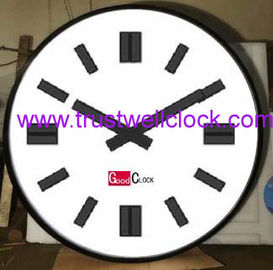 big clocks,oversize wall clocks,electrical master slave clocks system and movement-GOOD CLOCK (YANTAI) TRUST-WELL CO L