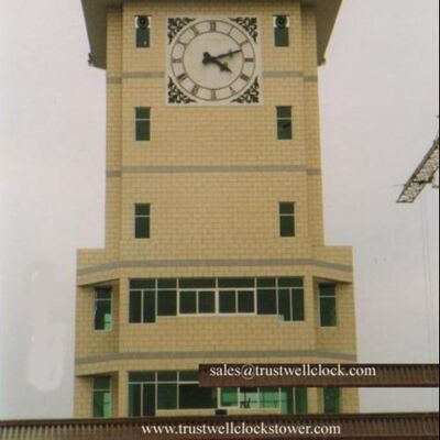 Master clock transmitter and movement motor for outdoor big wall clocks with illumination and chime sound