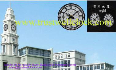 good materials Outdoor Clocks with sound chime/night illumination lights,-Good Clock (Yantai)Trust-Well Co