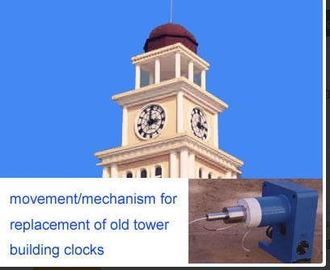 four 4 faces clocks tower with GPS synchronization,    -  Good Clock(Yantai) Trust-Well Co.,Ltd