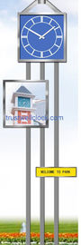 double side street clocks and movement motor mechanism 1m diameter    -    Good Clock(Yantai) Trust-Well Co.,Ltd