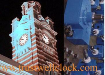 manufacturer of tower building clocks 1-4 faces 1m 1.5m diameters