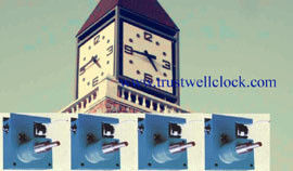 public large clocks for government office building/customs office building