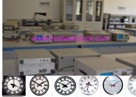 master clock and slave clocks time system 110V power for large area clocks projects