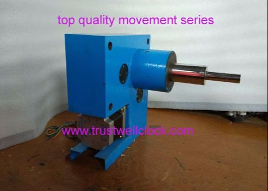tower wall clocks movement motor/mechanism 2.4m 2.5m diameters with illumination and bell chime