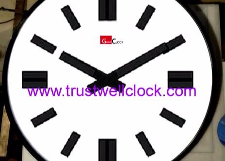 round/square shape analog clocks of 1m diameter, anologue wall clocks 50cm 60cm 80cm diameter