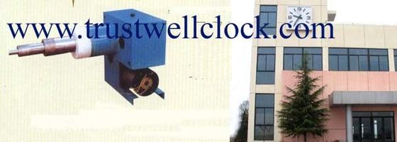 old church building clocks with bell sound system and special movement motor