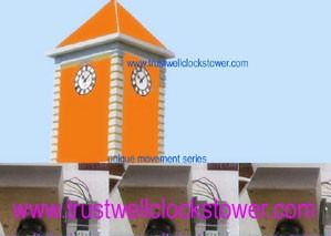 1 - 4 faces tower clocks /building clocks with strike bell sound and Westminstr chime
