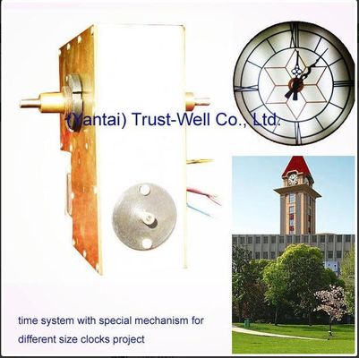 clocks tower and movement motor or mechanism with higher toque copper gears