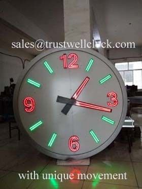 special tower clocks motor engine with hour hand and lightings