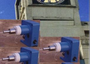tower clocks 1-4 sides for school college university building with steel panel materials