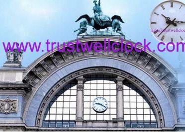 300cm 350cm diameters giant outdoor clocks with higher drive  torque movement motor mechanism