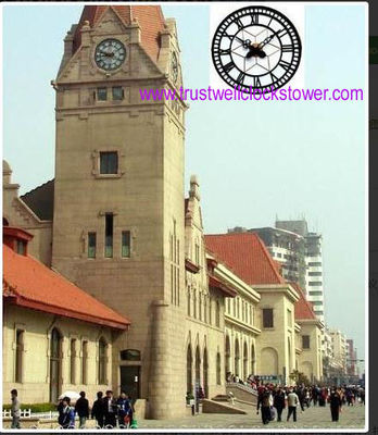 Clocks tower with special big power movement motor mechanism with night illumination