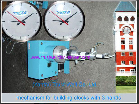 Clocks tower with special big power movement motor mechanism with night illumination