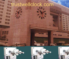 master clocks analog slave clocks with GPS time signal receiver zero time error