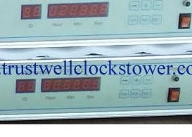 tower clocks controller master clock and slave clocks with GPS synchronization no time error
